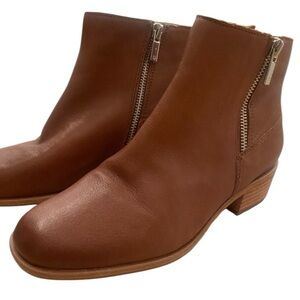 Lucky Brand Women’s Brown Leather Ankle Boots NEW size 8.5
